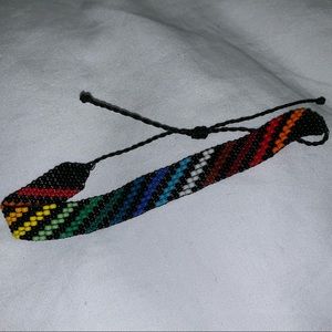 🌈 PRIDE Beaded Adjustable Bracelet